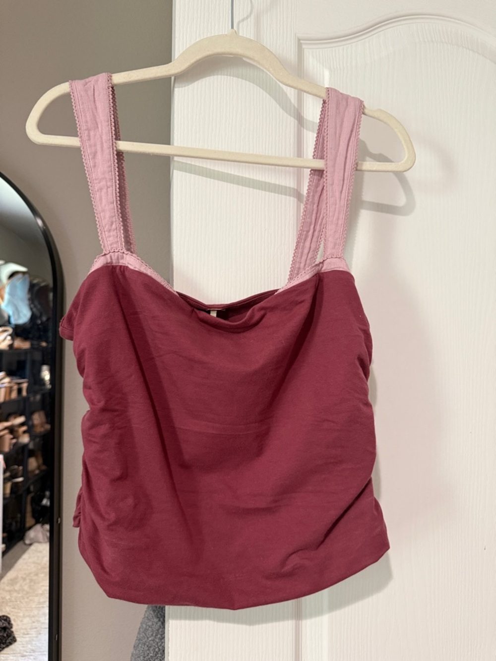 Free People Women’s Two-Tone Tank Top